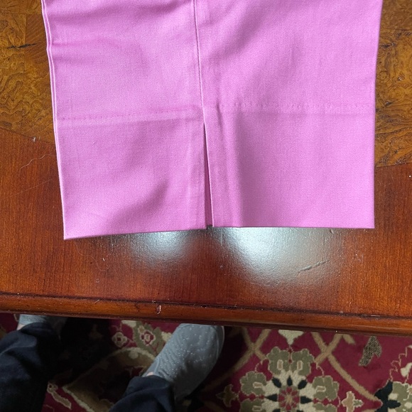NWT Express Design Studio pink capri pants. (JJ219) - Picture 4 of 6